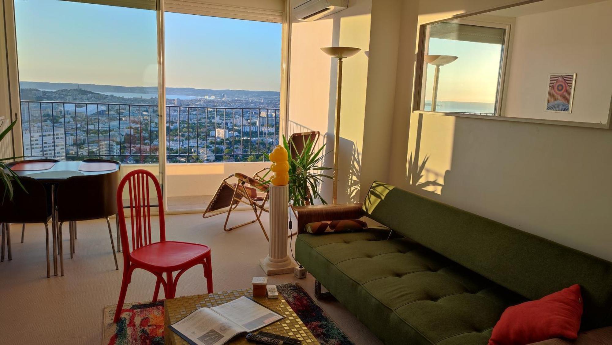 Panoramic View Of Marseille For Two Apartment Екстериор снимка